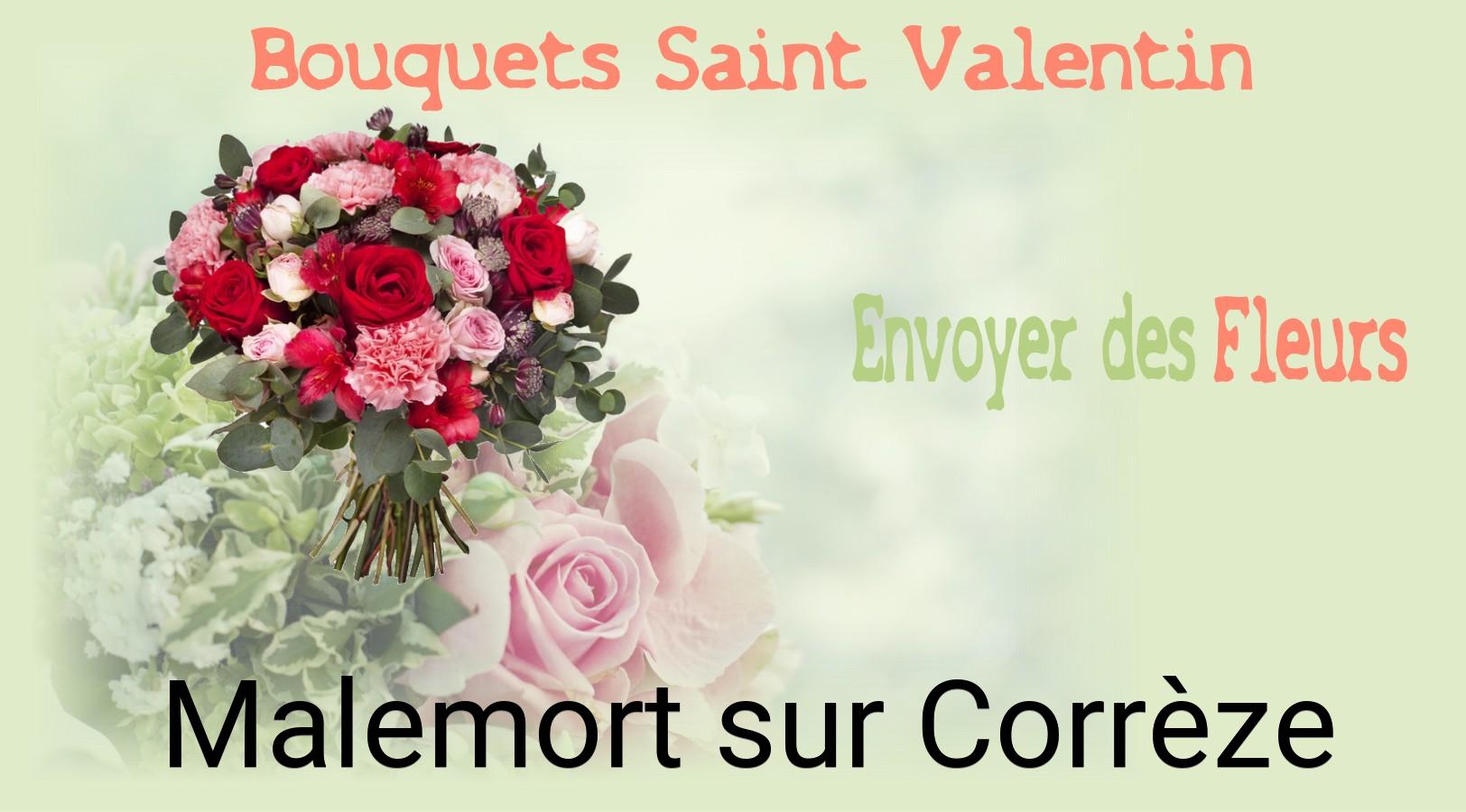 Roses de Saint-Valentin livrées à Malemort-sur-Corrèze